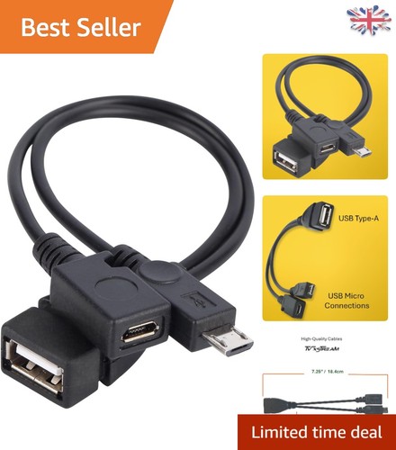Inch otg power cable - 6-inch, for