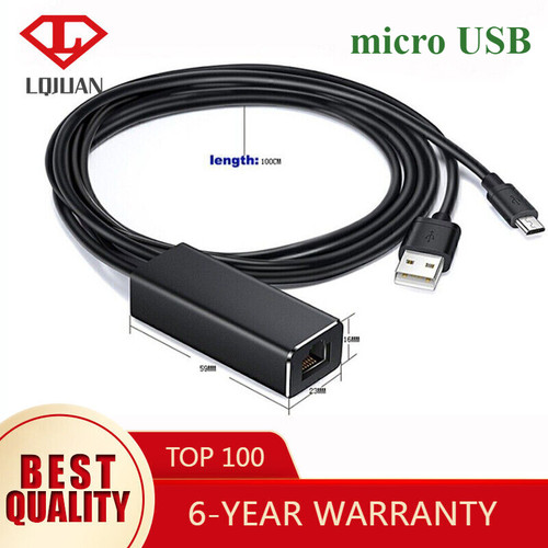 Micro usb rj45 ethernet lan - rj45,